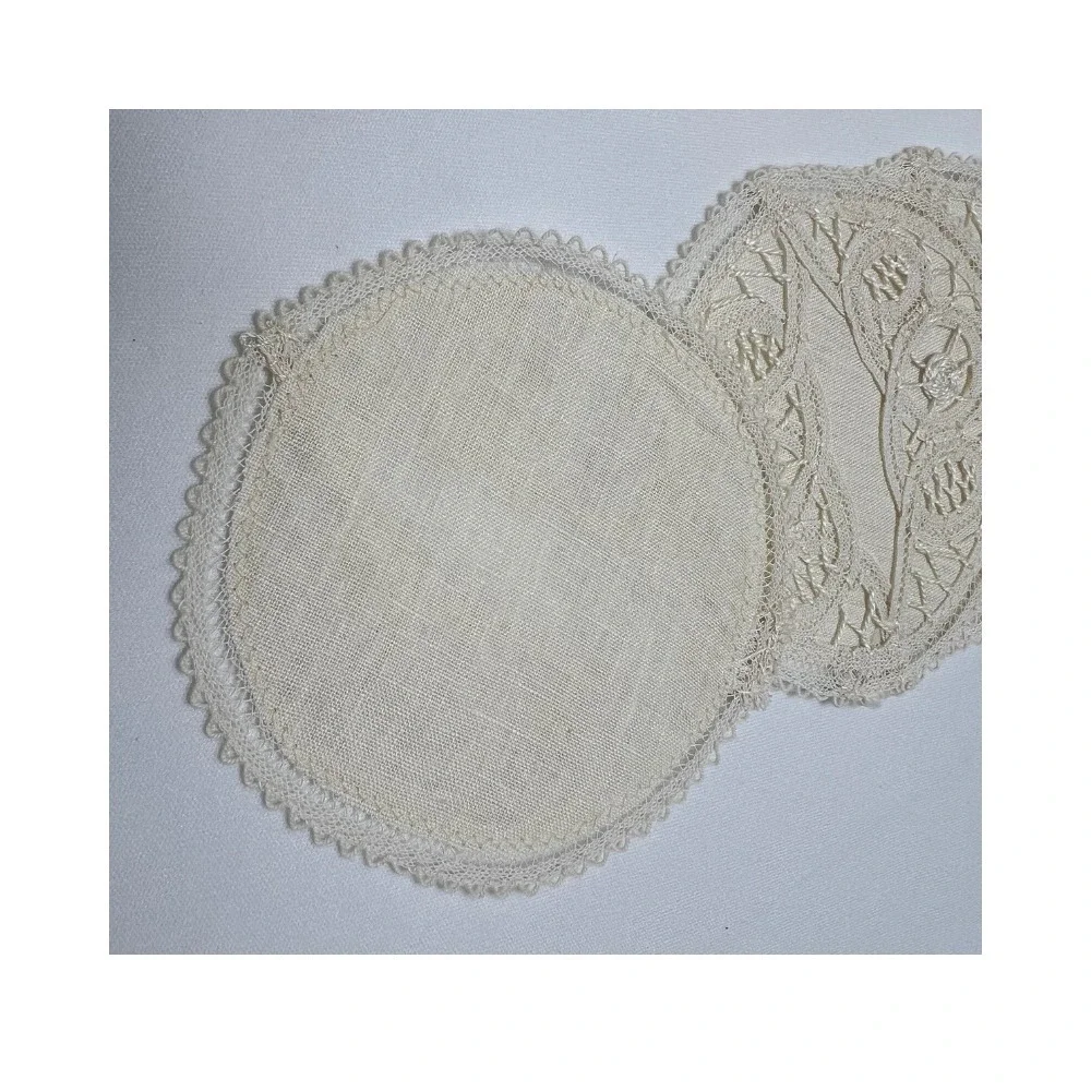 Irish Linen‎ Stores Established 1910  Beige Linen placemat & glass coaster Set